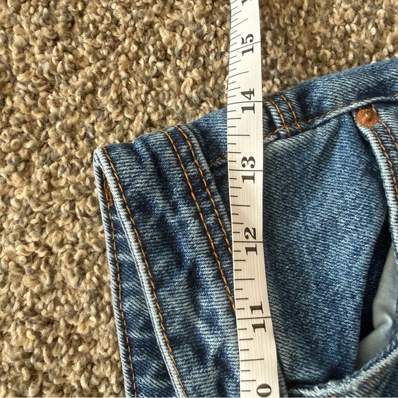 Zara Women's Classic Blue Straight Leg Jeans - Picture 3 of 6